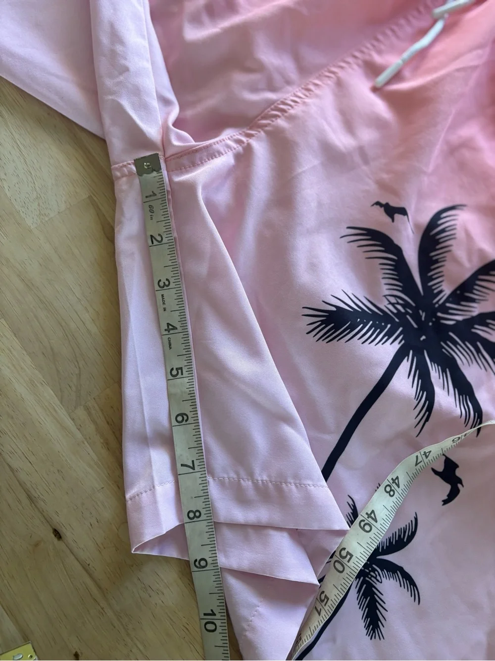Men’s palm tree, swim trunks